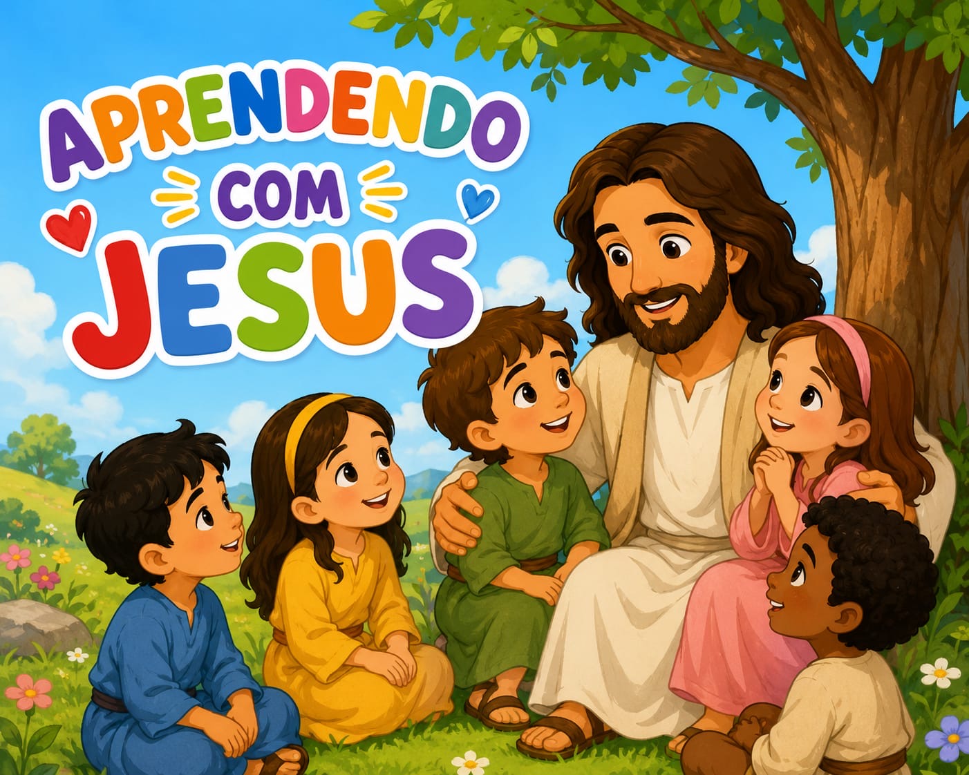 IMAGEM APRENDENDO COM JESUS