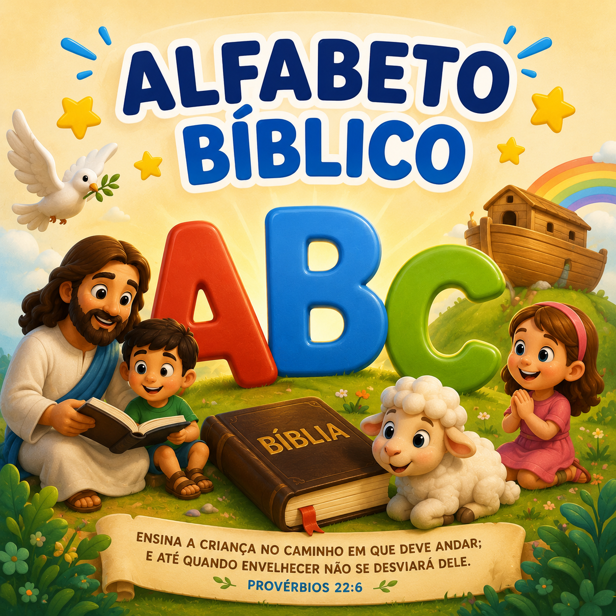 imagem alfabeto biblico