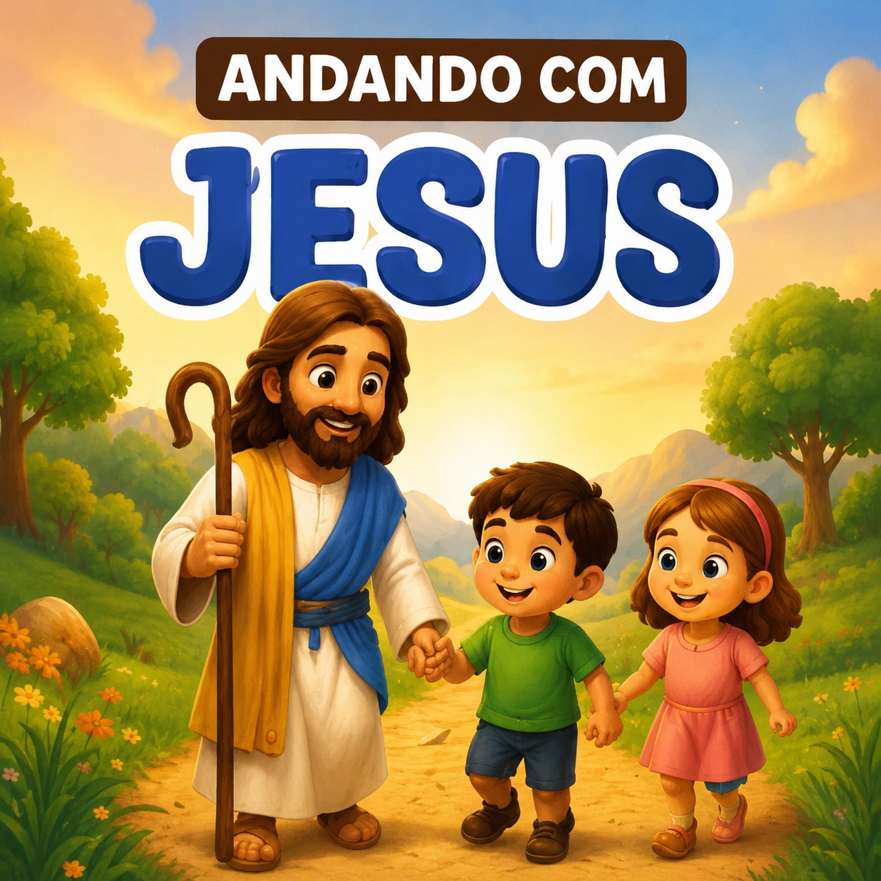 imagem andando com jesus